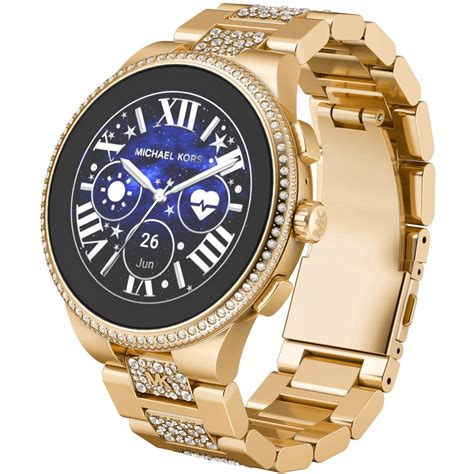 michael kors smartwatch goud dames|Michael Kors horloges voor dames .